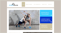 Desktop Screenshot of fitnesskultur.at